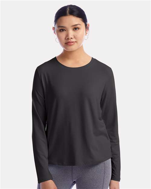 Women's Sport Soft Touch Long Sleeve T-Shirt Image 2