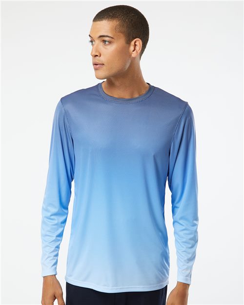 Unisex Barbados Performance Pin Dot Long Sleeve T-Shirt Image 1