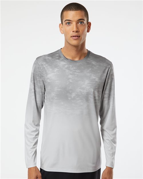 Unisex Montauk Oceanic Fade Performance Long Sleeve T-Shirt Image 1