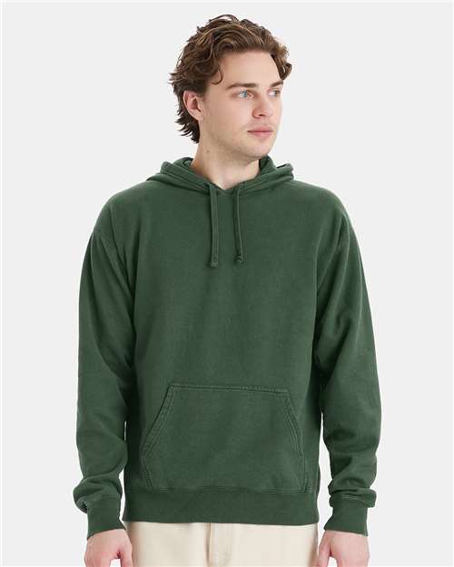 Unisex Garment-Dyed Hooded Sweatshirt Image 10