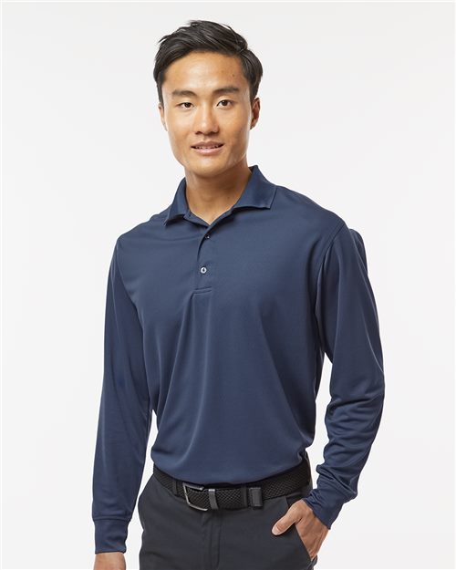 Men's Prescott Long Sleeve Polo Image 1