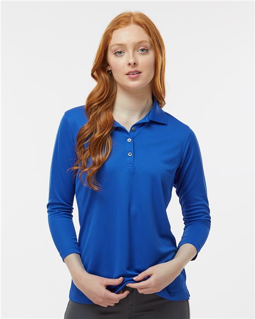Women's Lady Palm Three-Quarter Sleeve Polo Image 1
