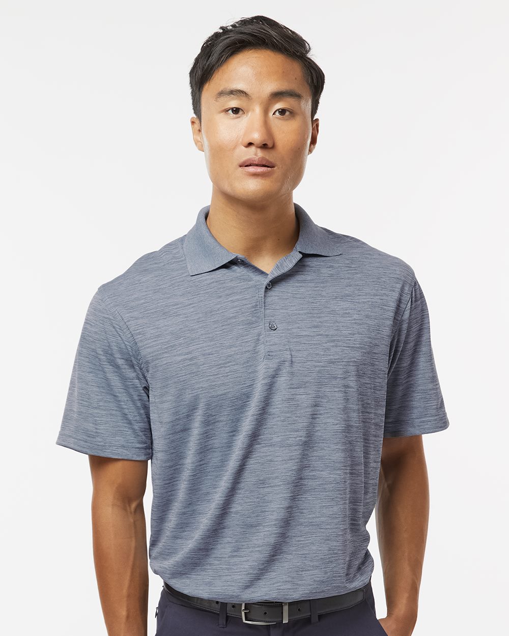Men's Dakota Striated Heather Polo