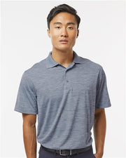 Men's Dakota Striated Heather Polo Image 1