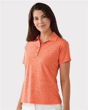 Women's Dakota Striated Heather Polo Image 1