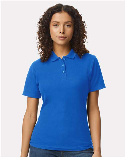 Women's Softstyle® Pique Polo Image 7