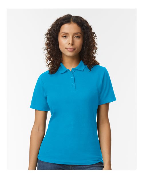 Women's Softstyle® Pique Polo Image 8