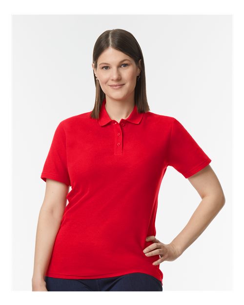 Women's Softstyle® Pique Polo Image 3