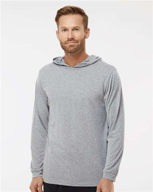 Unisex Bahama Performance Hooded Long Sleeve T-Shirt Image 9