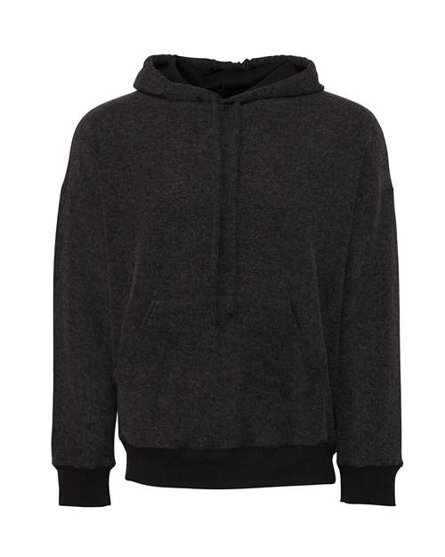 Unisex FWD Fashion Sueded Fleece Hoodie Sweatshirt Image 3
