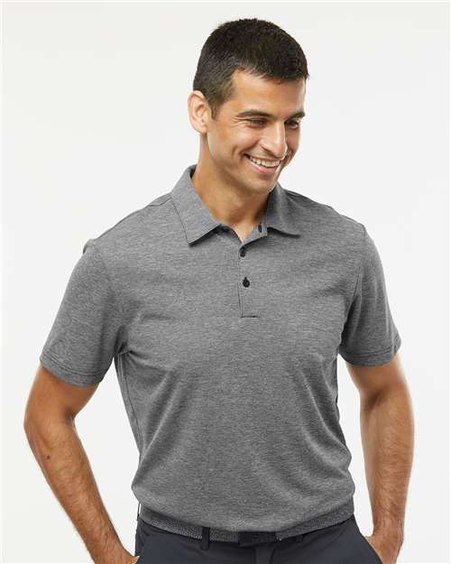 Men's Heathered Polo Image 2