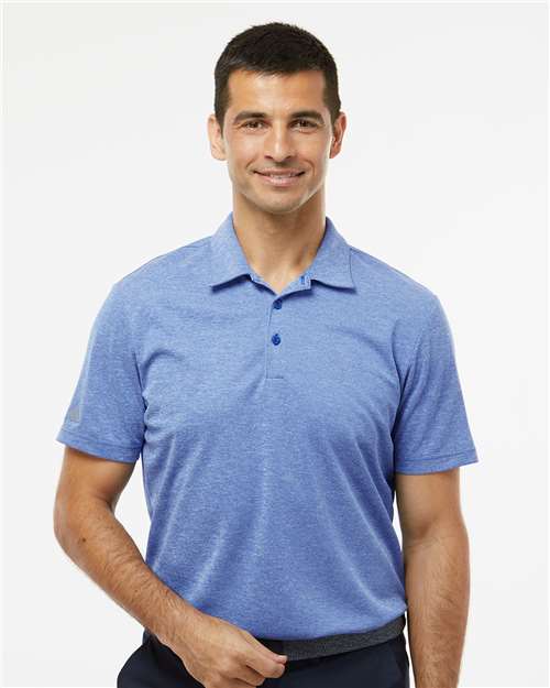 Men's Heathered Polo Image 4