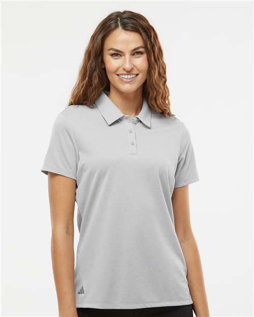 Women's Heathered Polo Image 5