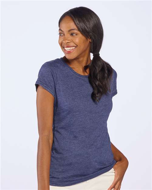 Women's Tri-Blend T-Shirt Image 6