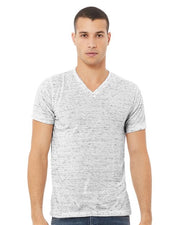 Unisex Textured Jersey V-Neck Tee Image 1