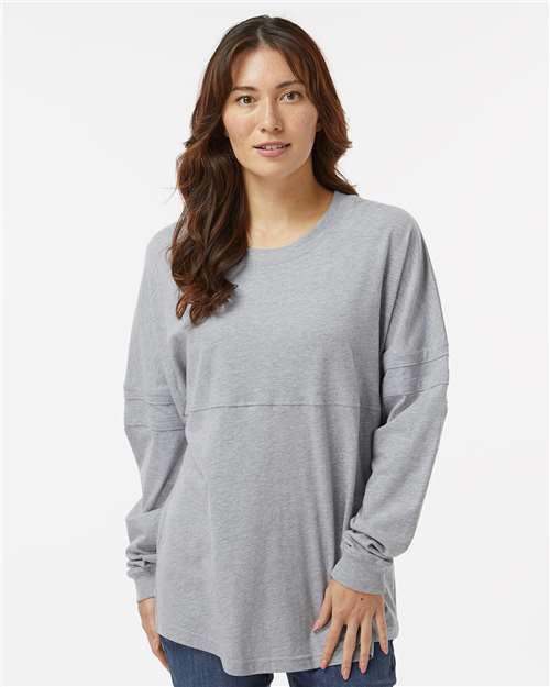 Women's Pom Pom Long Sleeve Jersey T-Shirt Image 13