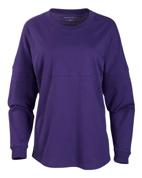 Women's Pom Pom Long Sleeve Jersey T-Shirt Image 14