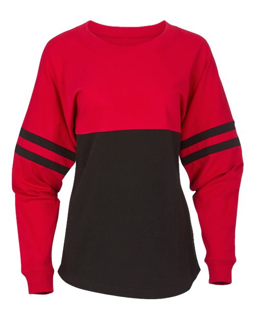 Women's Pom Pom Long Sleeve Jersey T-Shirt Image 15