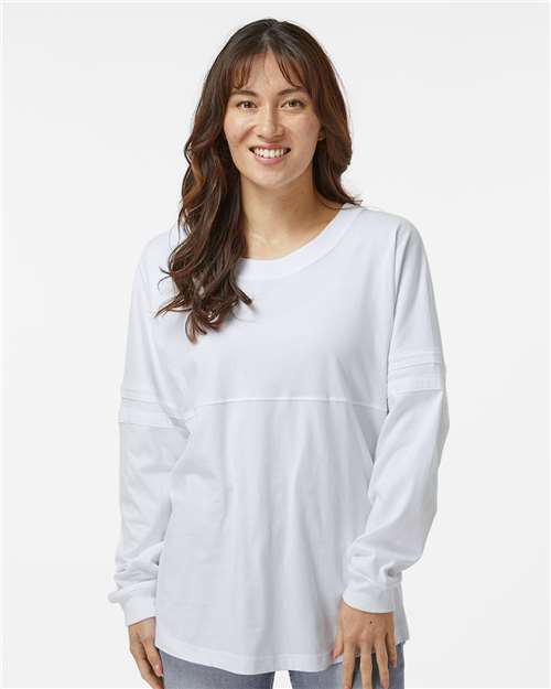Women's Pom Pom Long Sleeve Jersey T-Shirt Image 18