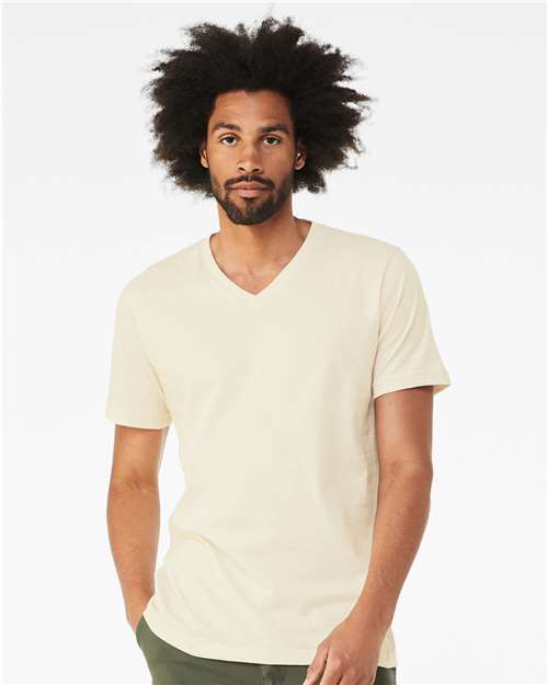 Unisex Jersey V-Neck Tee Image 16