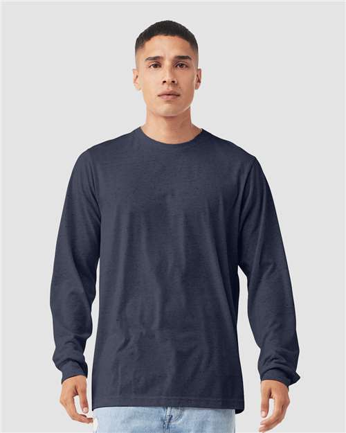 Heather CVC Long Sleeve Tee