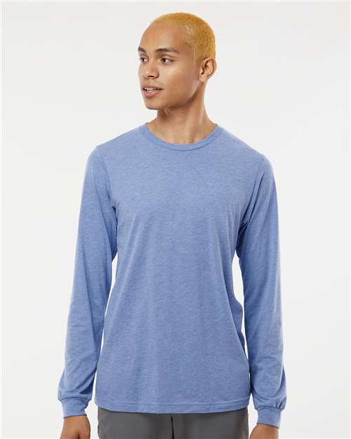 Unisex Triblend Long Sleeve Tee Image 4