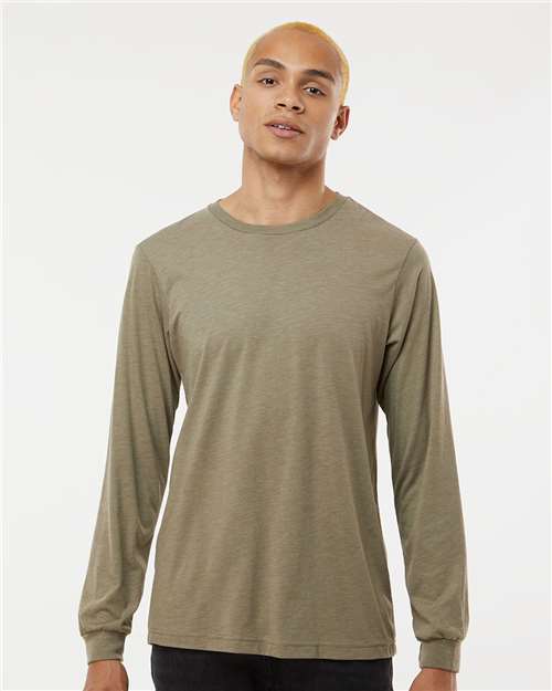 Unisex Triblend Long Sleeve Tee Image 14