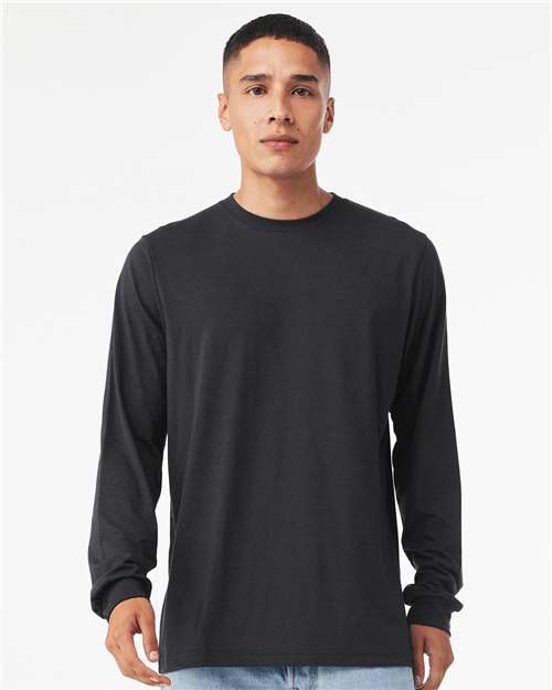 Unisex Triblend Long Sleeve Tee Image 17