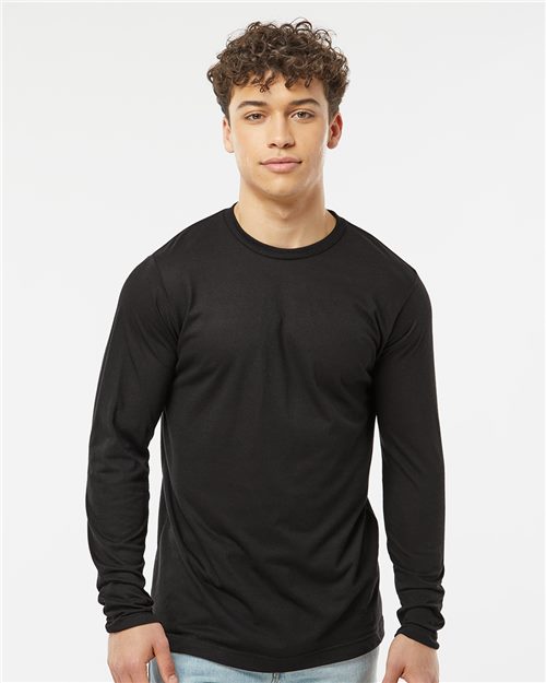 Unisex Poly-Rich Long Sleeve T-Shirt Image 1