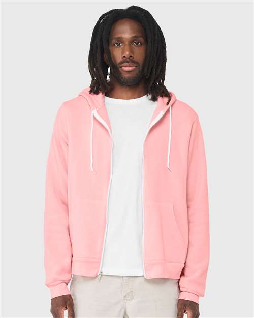 Unisex Sponge Fleece Full-Zip Hoodie Sweatshirt Image 38