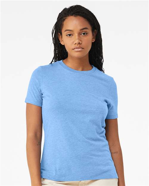 Women’s Relaxed Fit Heather CVC Tee Image 8