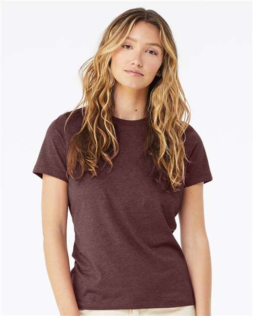 Women’s Relaxed Fit Heather CVC Tee Image 15