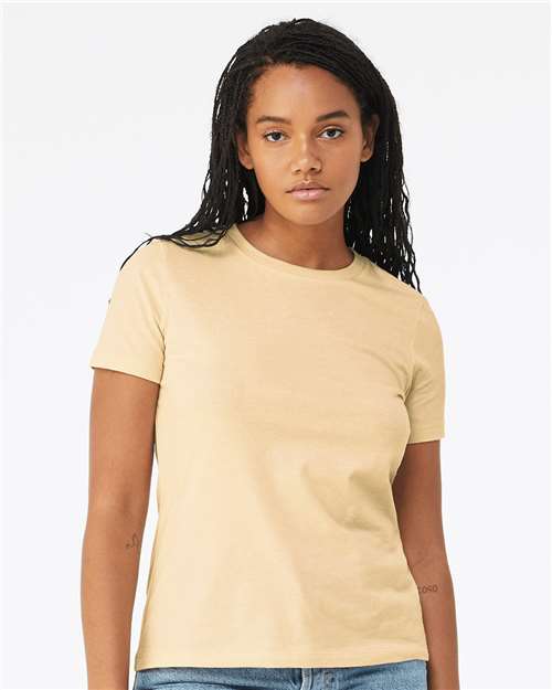 Women’s Relaxed Fit Heather CVC Tee Image 30