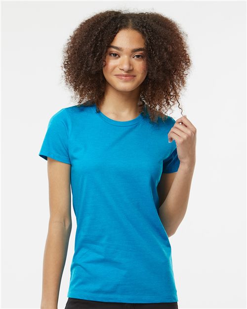 Women's Premium Cotton Blend T-Shirt Image 1