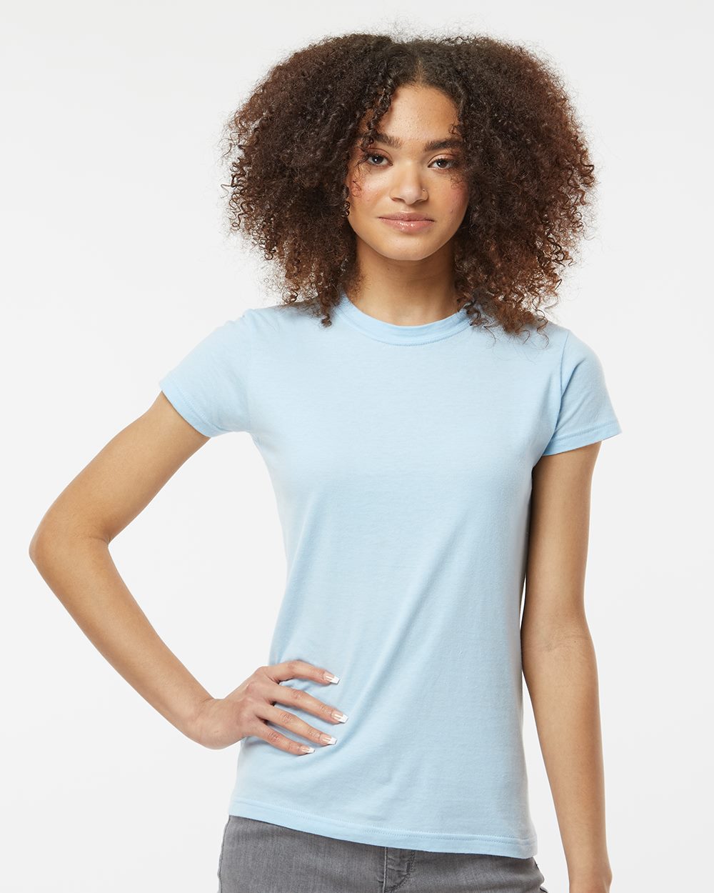 Women's Fine Jersey Slim Fit T-Shirt