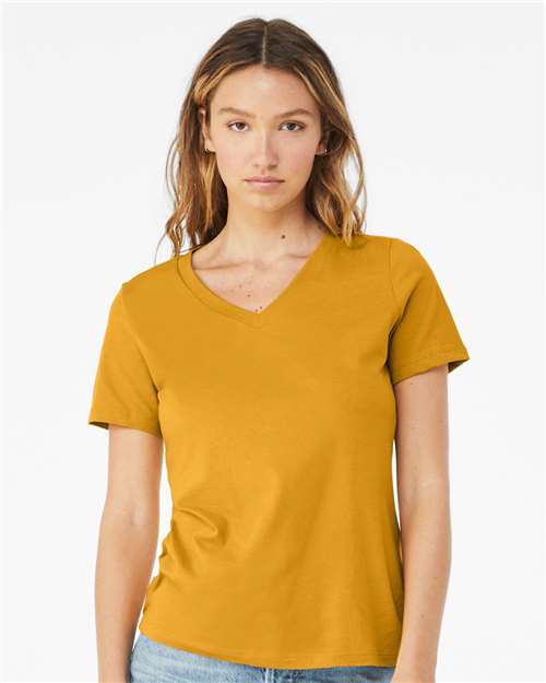Women’s Relaxed Jersey V-Neck Tee Image 10