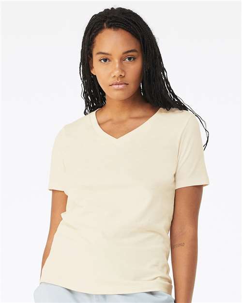Women’s Relaxed Jersey V-Neck Tee Image 11