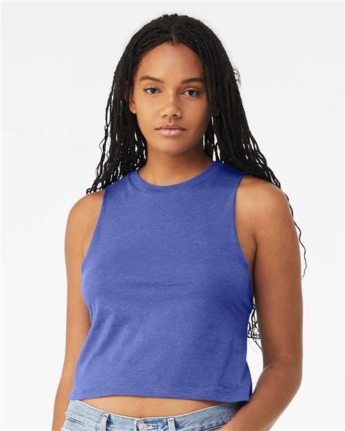 Women's Racerback Crop Tank Image 16