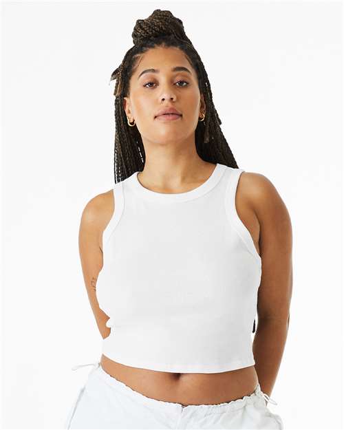 Women's Micro Rib Racer Tank Image 12