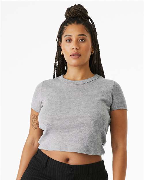 Women's Micro Rib Baby Tee Image 2