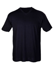 Men's Fine Jersey V-Neck T-Shirt Image 1