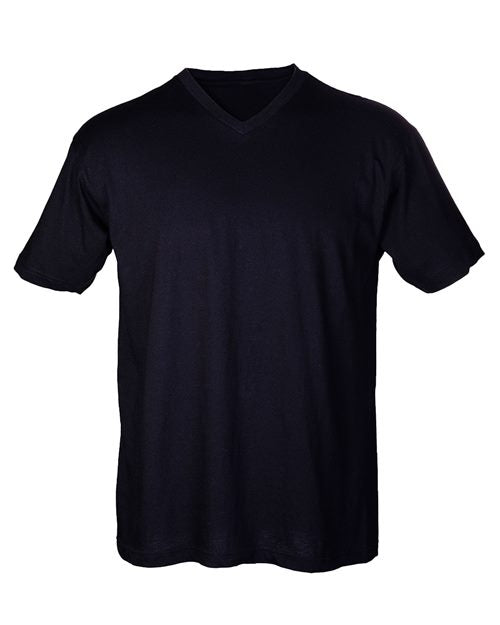 Men's Fine Jersey V-Neck T-Shirt Image 1