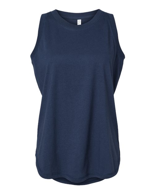 Women's Relaxed Fine Jersey Tank Image 3