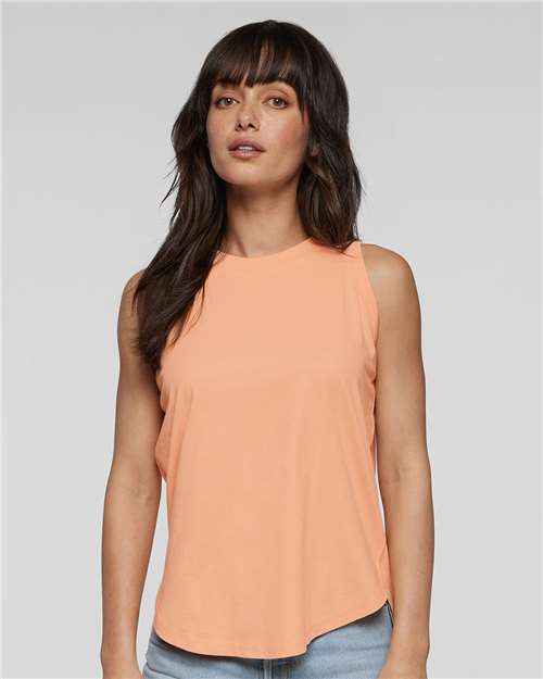 Women's Relaxed Fine Jersey Tank Image 8