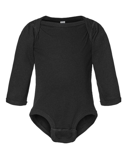 Infant Fine Jersey Long Sleeve Bodysuit Image 2