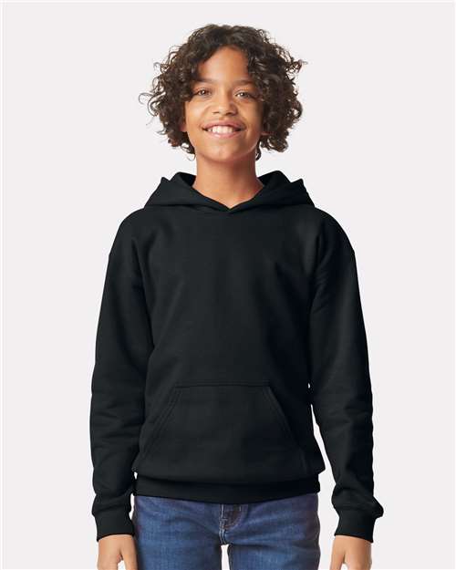 Youth Softstyle® Midweight Hooded Sweatshirt Image 2