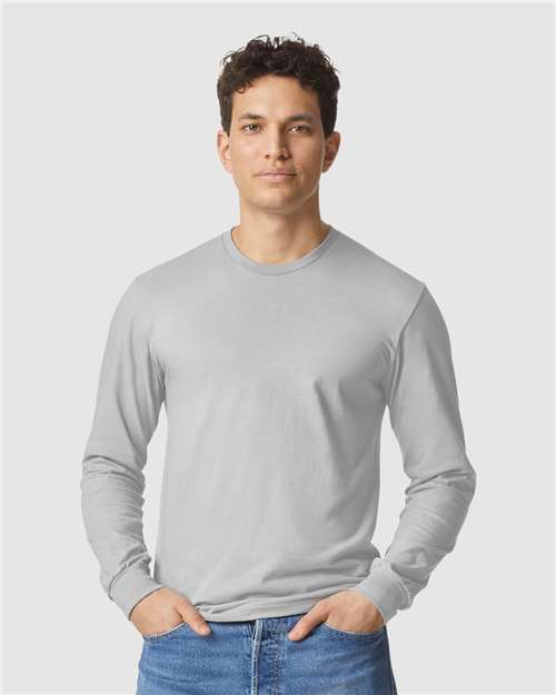 Unisex Softstyle® CVC Long Sleeve T-Shirt Image 3