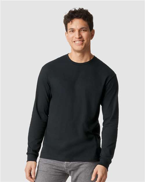 Unisex Softstyle® CVC Long Sleeve T-Shirt Image 5