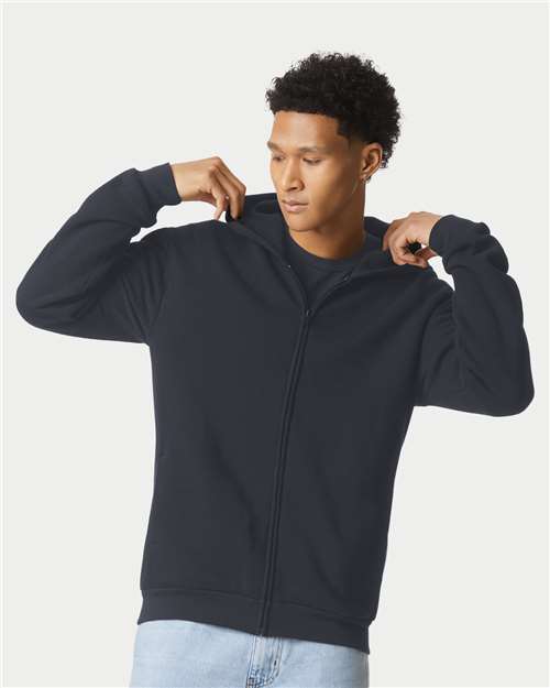 Unisex ReFlex Fleece Full-Zip Hoodie Sweatshirt Image 2