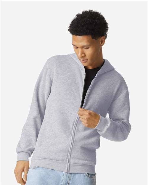 Unisex ReFlex Fleece Full-Zip Hoodie Sweatshirt Image 6